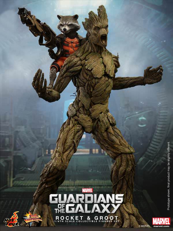 GOTG - Rocket and Groot - Hot Toys MMS254