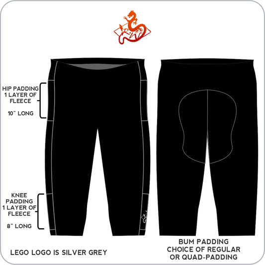 Dragon Capris - Side Padding