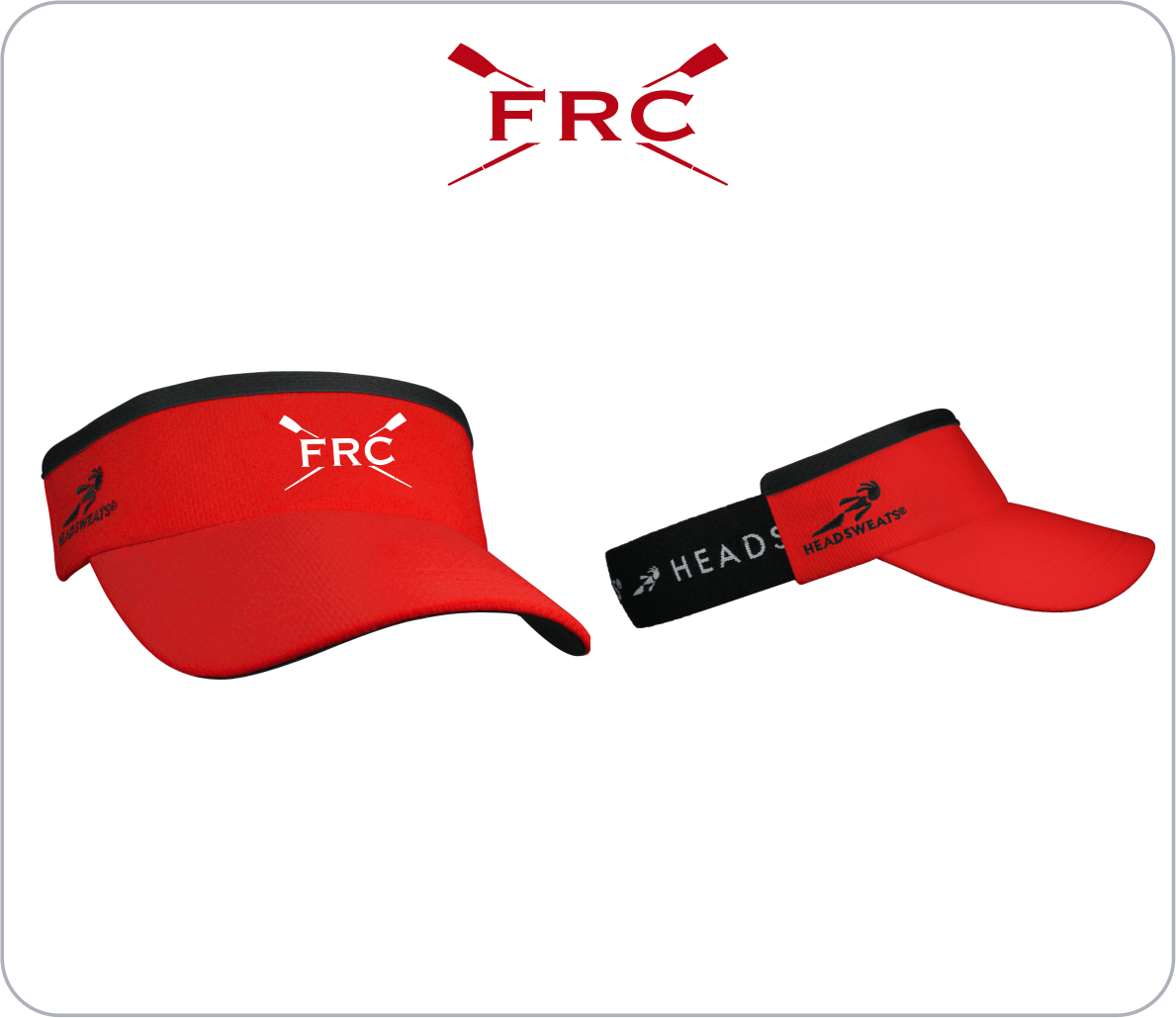 Fredericton Rowing Club - Headsweats Visor