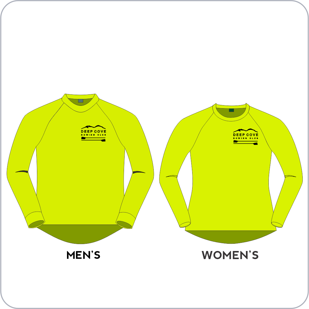 Deep Cove Rowing Club - Hi-Viz Longsleeve