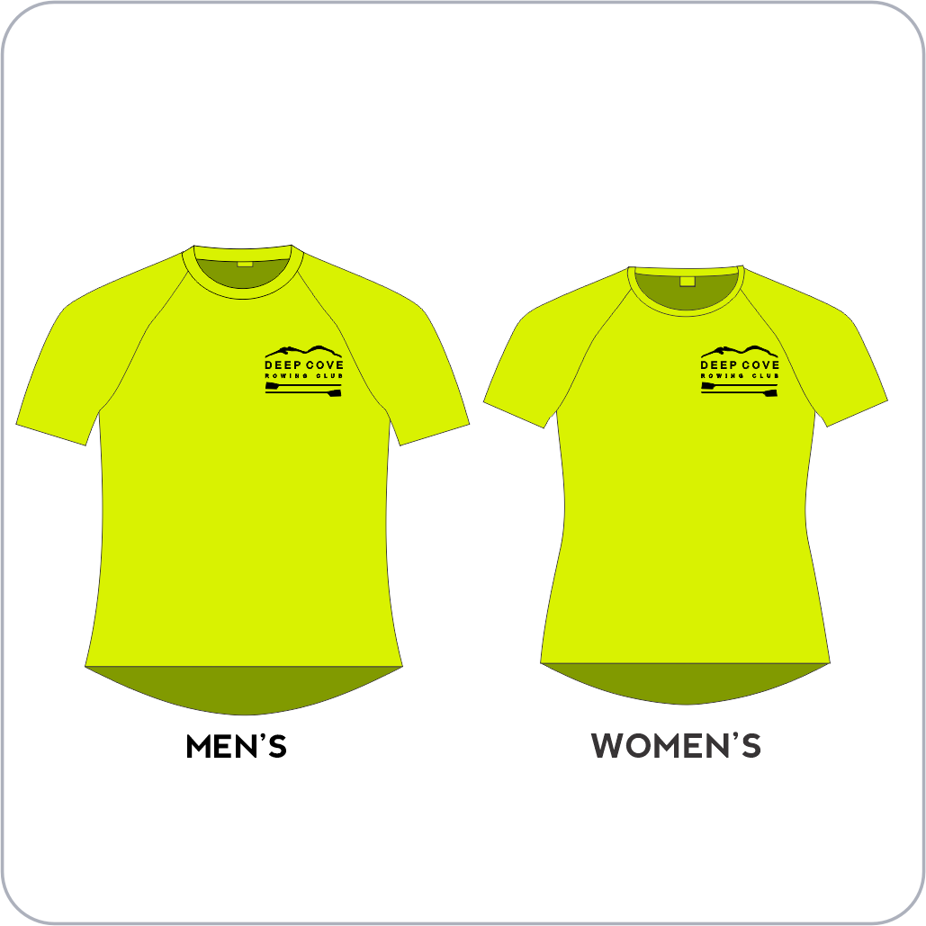 Deep Cove Rowing Club - Hi-Viz Shortsleeve