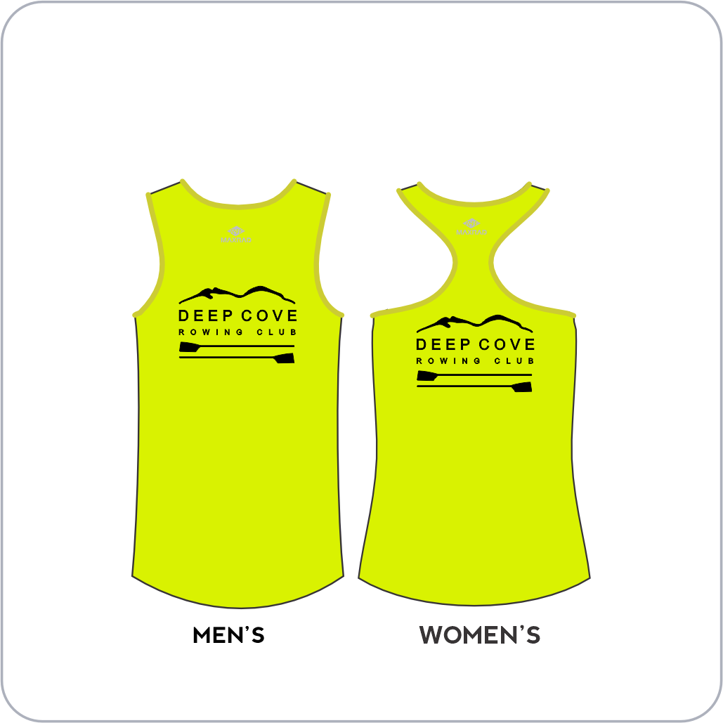 Deep Cove Rowing Club - Hi-Viz Singlet